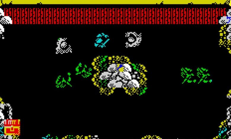 Hakkenkast - This latest ZX Spectrum game from Minilop looks cool!