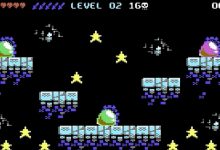 Knights & Slimes - A fabulous Arcade Platformer by Monte Boyd is here for the C64!