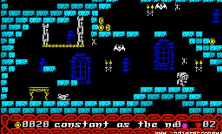 Castle Escape - A lovely looking game for the ZX Spectrum by IrataHack gets a demo!