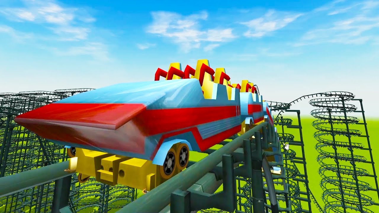 This Roller Coaster Could Go Across The Entire USA – RollerCoaster Tycoon 3