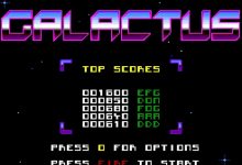 Galactus - A fast paced, classic arcade-style shooter for the ZX Spectrum NEXT