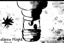 Balloon Flight - Avoid the stars and walls in this C64 game from Stefan Kostic