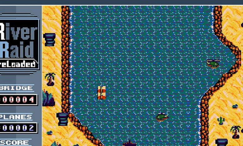 RiverRaid Reloaded v1.1 – An updated River Raid clone for the Amiga 500 and up!