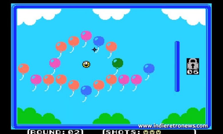 Balloon Buster - An addictive Balloon popping game for the MSX by Hakogame