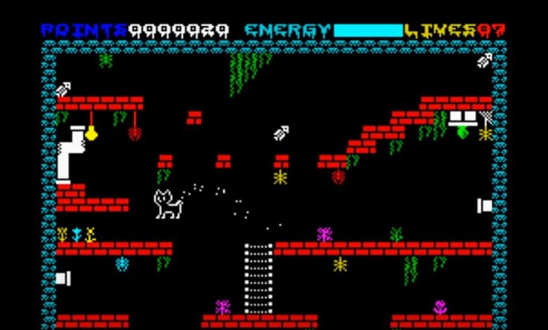 SMELLY CAT – Play as a stinky and flea-ridden cat in this new ZX Spectrum Demo