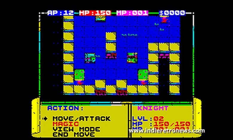 Dice Legends - Another high quality game teased as a prototype for the ZX Spectrum by RetroSouls