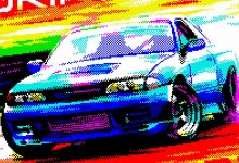 DRIFT! 2K22 - A rather cool car game from 2019 for the ZX Spectrum by ZOSYA entertainment gets an upgrade