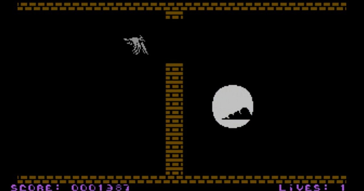 Flappy Night – A C64 Flappy Bird clone to play through Halloween by Digital Monastery