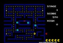 Spekku-man - Yet another Pac-Man clone makes an appearance on the ZX Spectrum