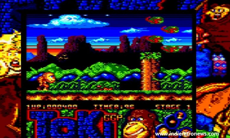 Toki – Amstrad 128k version of an Arcade classic will be released today AmstradGGP!