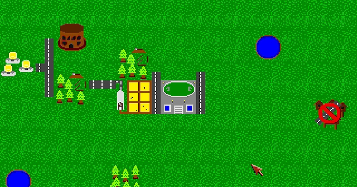 Microtopia – A prototype of a city-builder simulation game for the Amiga via Amiga Blitz Basic Game Jam