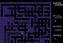 Superchase Remix - A monster hungry maze game for the Commodore 64 by JJFlash