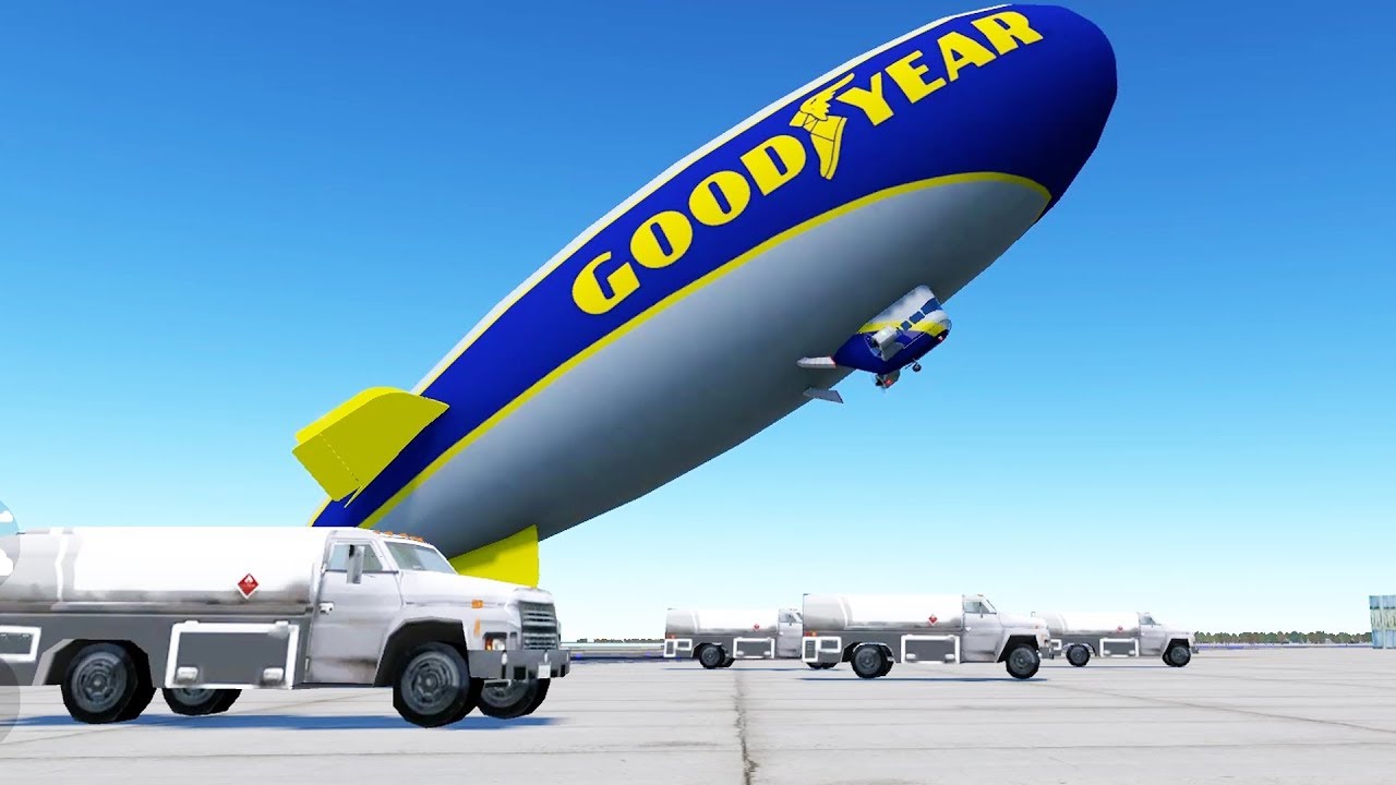 They Let Me Fly the Goodyear Blimp and Immediately Regretted it – Flywings 2018 Flight Simulator