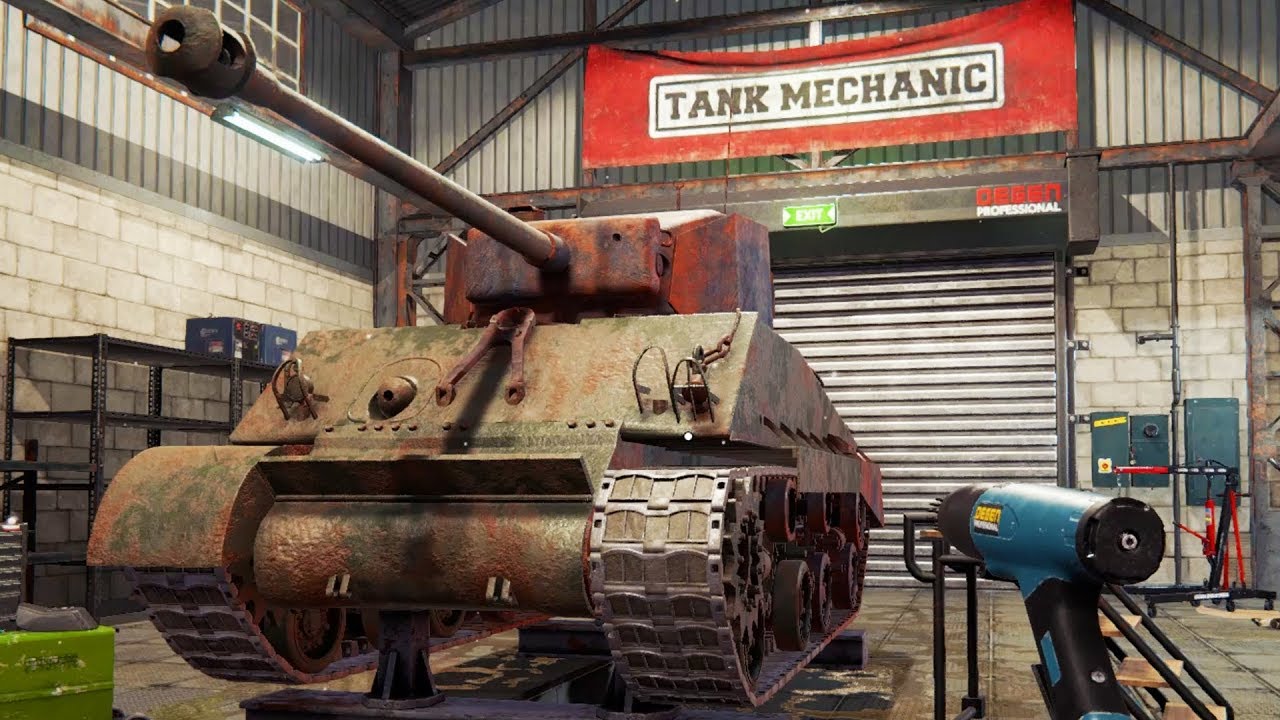 Found a Tank Buried in my Back Yard – Tank Mechanic Simulator Found a Tank Buried in my Back Yard – Tank Mechanic Simulator