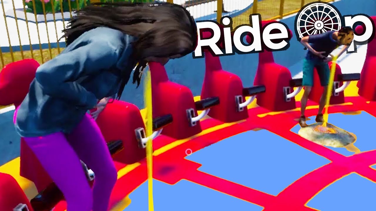 Making Amusement Park Visitors Puke – RideOp Thrill Ride Simulator Gameplay Making Amusement Park Visitors Puke – RideOp Thrill Ride Simulator Gameplay