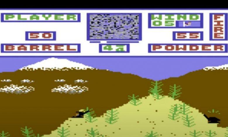 Artillery Duel Deluxe - Another Scorched Earth clone for the Commodore 64