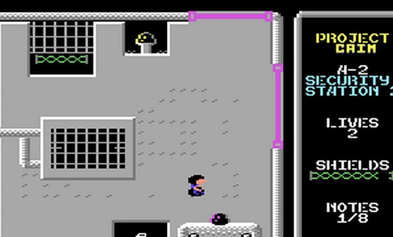 Caim - The latest action-adventure C64 game to be released by Haplo!