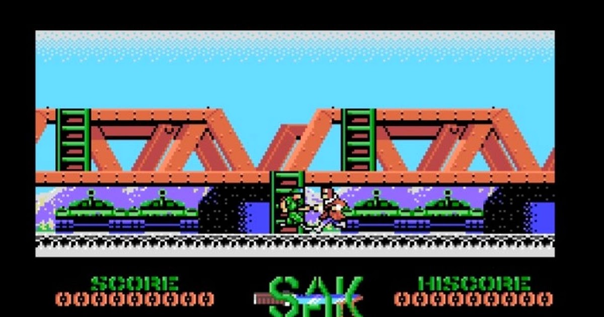 S.A.K – Check out this cool Green Beret Homage for the MSX2 S.A.K – Check out this cool Green Beret Homage for the MSX2