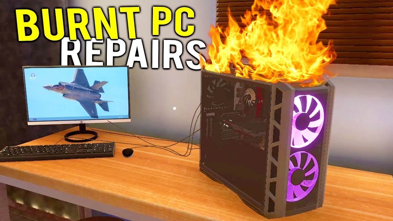 THE PC CAUGHT FIRE! CAN WE POSSIBLY REPAIR THIS? – PC Building Simulator Release Gameplay THE PC CAUGHT FIRE! CAN WE POSSIBLY REPAIR THIS? – PC Building Simulator Release Gameplay