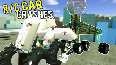 RC CARS CRASH in ROOFTOP BATTLE ROYALE CHALLENGE! – Gmod Garry’s Mod Multiplayer Gameplay