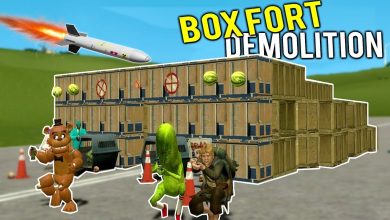 BOX FORT vs BOX FORT ROCKET CATAPULT CHALLENGE! – Gmod Garry’s Mod Multiplayer Gameplay