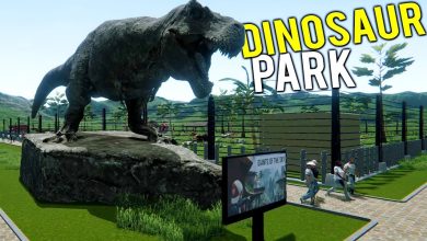 BUILDING AND OWNING A DINOSAUR THEME PARK! Jurassic Park Simulator – Mesozoica Early Access Gameplay