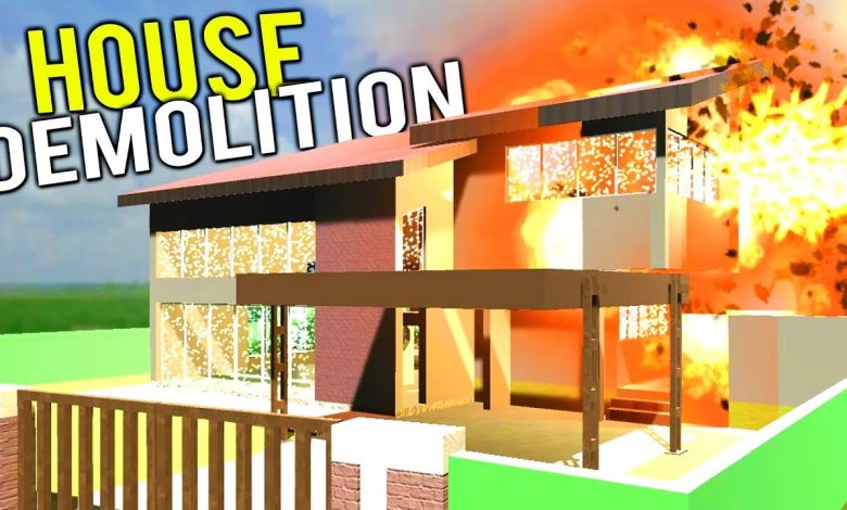 EXPENSIVE HOUSE DEMOLITION! HUGE HOUSE EXPLODES + Claw Machine Hacks! – Disassembly 3D Gameplay