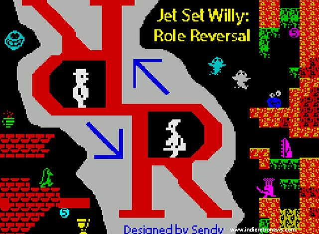 Jet Set Willy: Role Reversal - A reversal of roles as it is up to Maria to clean the whole house in this new ZX Spectrum game!