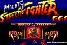 Mighty Street Fighter - Upcoming 'Street Fighter' for the Amstrad 128k is still looking super cool!