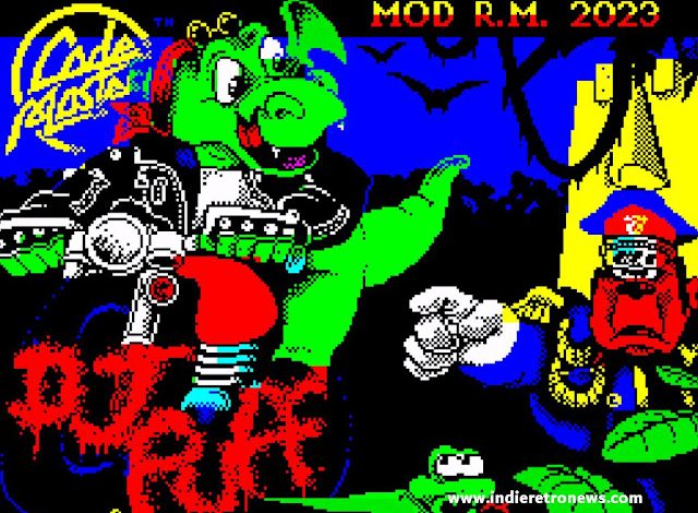 DJ Puff - A 1990's game published by Codemasters gets a ZX Spectrum enhancement