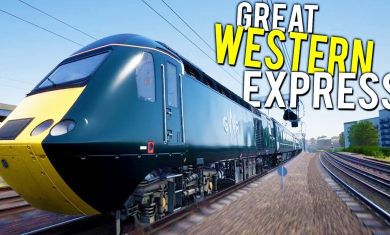 DRIVING THE FASTEST DIESEL TRAIN IN THE WORLD! – Train Sim World Great Western Express Gameplay