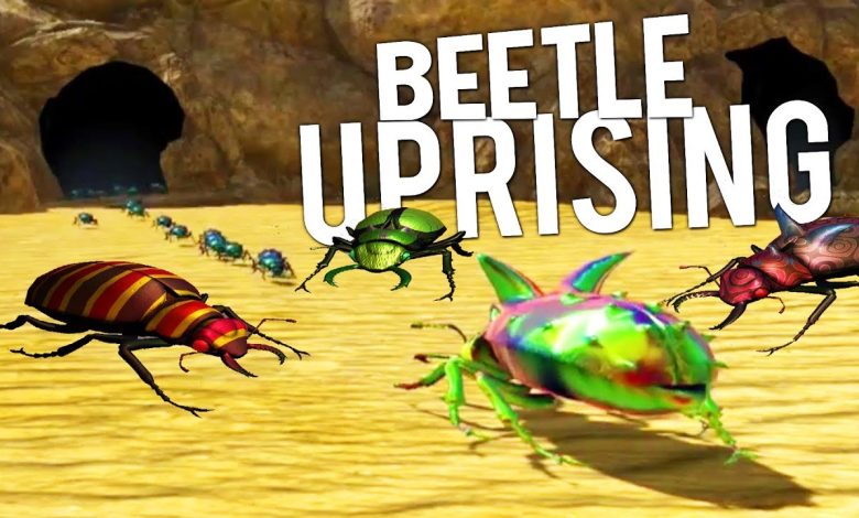 BEETLE SIMULATOR!? BREED, MANAGE, BUILD A HUGE BEETLE SWARM! – Beetle Uprising Early Access Gameplay