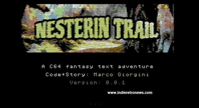 Nesterin Trail - Another Text Adventure game makes an appearance! (C64 Preview)