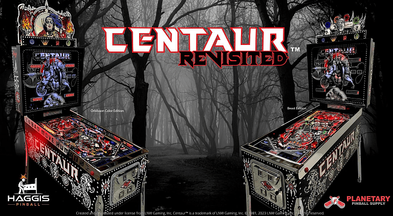 Centaur Revisited is Haggis Pinball’s Next Silverball Beast!