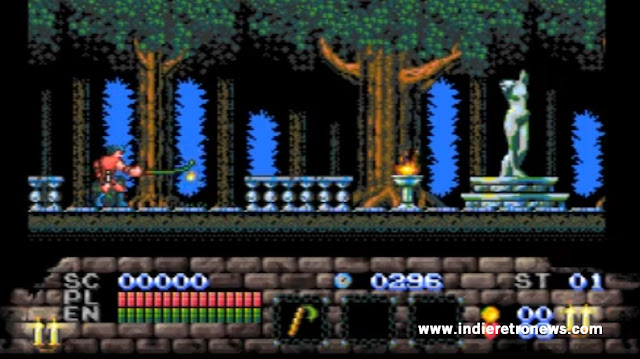 Doomed Castle (AMIGA) - Another Castlevania fan game appears and this one looks good!
