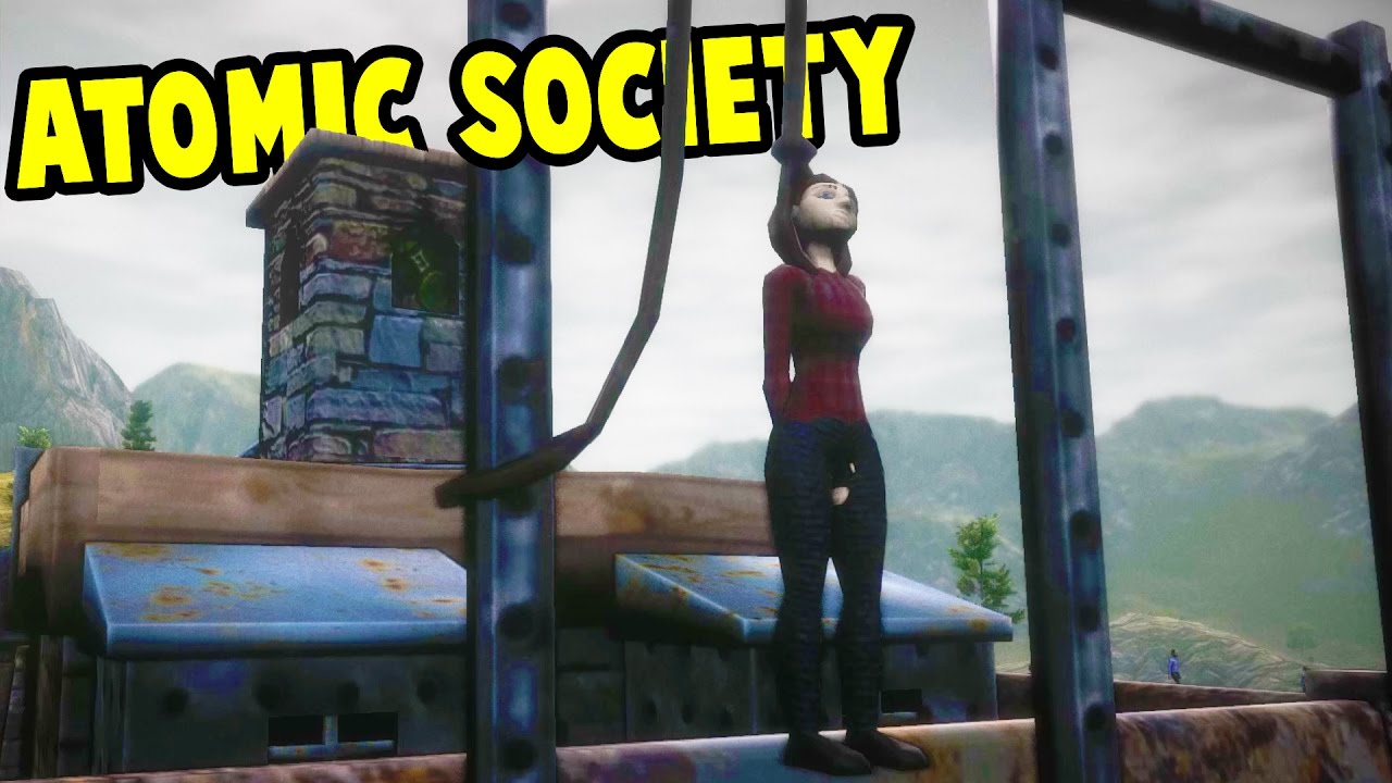 HANGING A PSYCHOPATHIC MURDERER! Post Apocalyptic City Ruler – Atomic Society Gameplay Ep 1