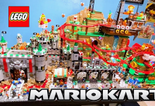 LEGO Mario Kart Roller Coaster | AUSRETROGAMER
