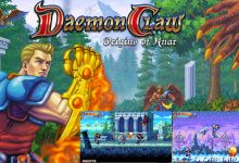 DaemonClaw coming to MegaDrive, Neo Geo, and modern systems! First ever footage of DaemonClaw running on a real Megadrive!
