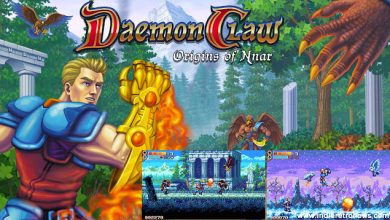 DaemonClaw coming to MegaDrive, Neo Geo, and modern systems! First ever footage of DaemonClaw running on a real Megadrive!