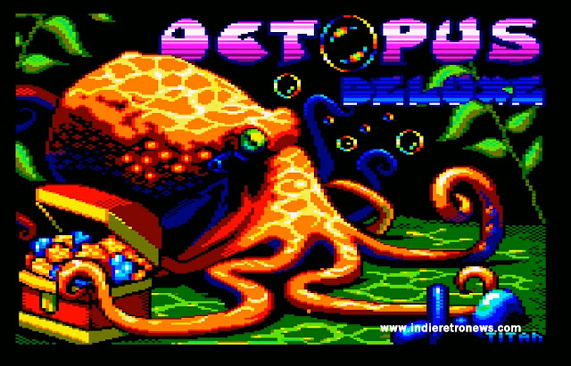 Octopus Deluxe - A graphically superior version of the 1981 Game and Watch Handheld game for the Amstrad CPC 6128!