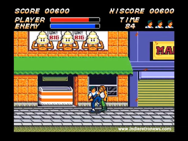 Vigilante from the Sega Master System is coming to the Commodore Amiga (Yes there were other versions too!)