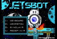 JET SBOT - Another 8bit game appears, and this time for the ZX Spectrum!