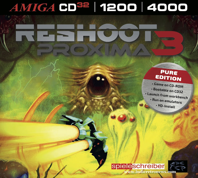 RESHOOT PROXIMA III – A wicked wave blasting Commodore Amiga Shoot ’em up has appeared RESHOOT PROXIMA III – A wicked wave blasting Commodore Amiga Shoot ’em up has appeared