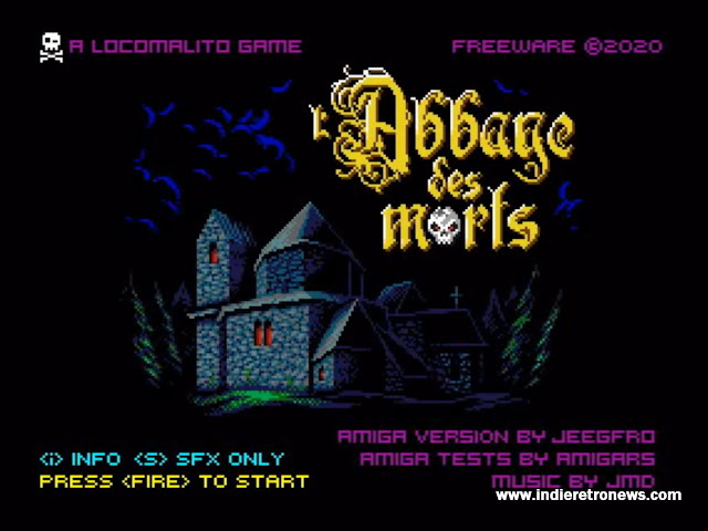 L’abbaye Des Morts (Abbey(s) of the Dead) – Indie Retro News C64 Game of the Year 2019 gets an Amiga release! L’abbaye Des Morts (Abbey(s) of the Dead) – Indie Retro News C64 Game of the Year 2019 gets an Amiga release!