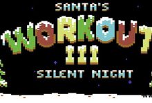 Santa's Workout 3 - Another Commodore 64 game for Christmas, and it's from Vector5games!