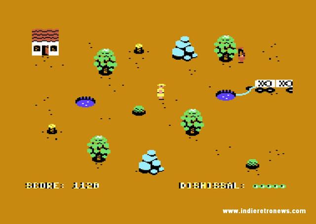 Forest Saver - Save the Trees in this new Commodore 64 game by INTOINSIDE