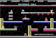 A China Miner Christmas - A festive revamp of the infamously difficult C64 single-screen platformer from 1984