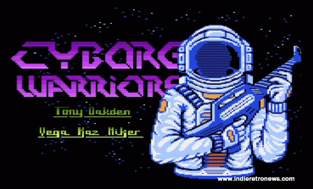 Cyborg Warriors - This side scrolling shooter is worth checking out on the Atari XL/XE!