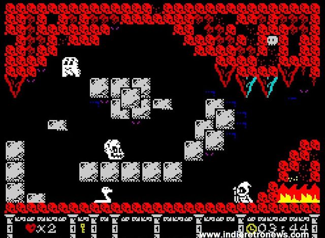 Sorcerer Kid Adventure - A challenging Arcade Platformer released for the ZX Spectrum by Vidaextraretro