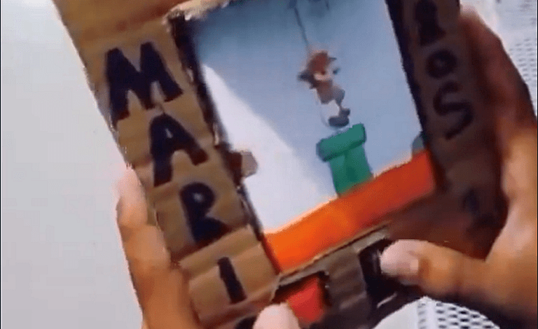 Super Paper Cardboard Mario Bros. | AUSRETROGAMER